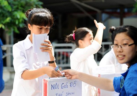 Trên 95% thí sinh đến dự Bài thi đánh giá năng lực - 2 Một thí sinh khác cũng bị lỗi máy tính phải ra về sớm và thi lại vào ca buổi chiều