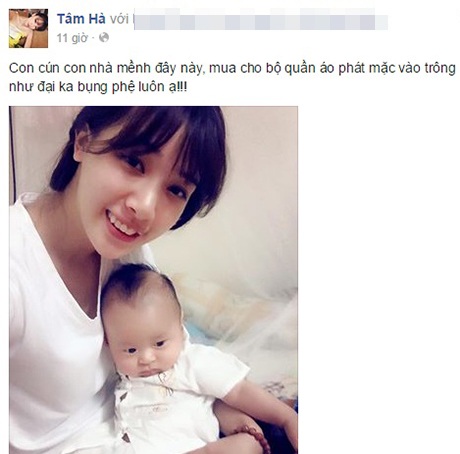 Các "hot girl" làm gì trong kỳ nghỉ lễ 6 ngày? - 3 Hà Min dành thời gian bên gia đình