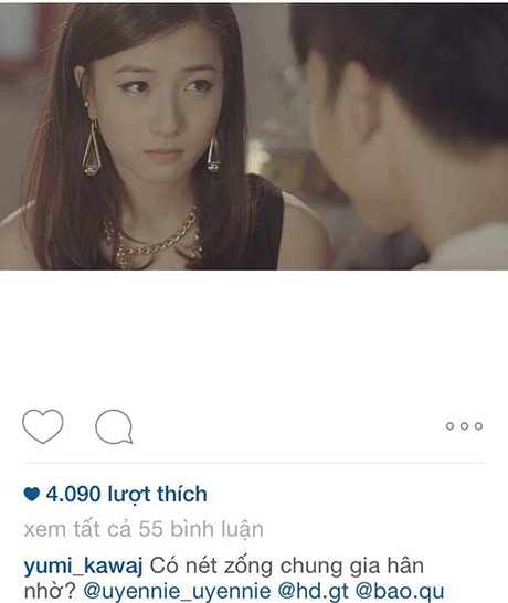 Trâm Anh: Hot girl Việt có gương mặt "giống nhiều sao Hàn" - 9 Thậm chí ảnh của Trâm Anh còn bị nhầm sang cả sao Trung Quốc