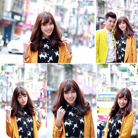 8x Hà thành làm stylist tóc cho những ngôi sao nổi tiếng - 4 Hot girl Hà Min cũng tin tưởng Hân Royal