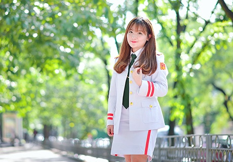 Vẻ đáng yêu của nữ sinh sinh năm 1997