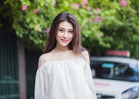 Vẻ đẹp trong veo của nữ sinh trường nghệ thuật - 1 Vẻ đẹp trong veo của nữ sinh trường nghệ thuật