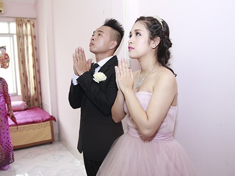 Cặp đôi lễ tổ tiên