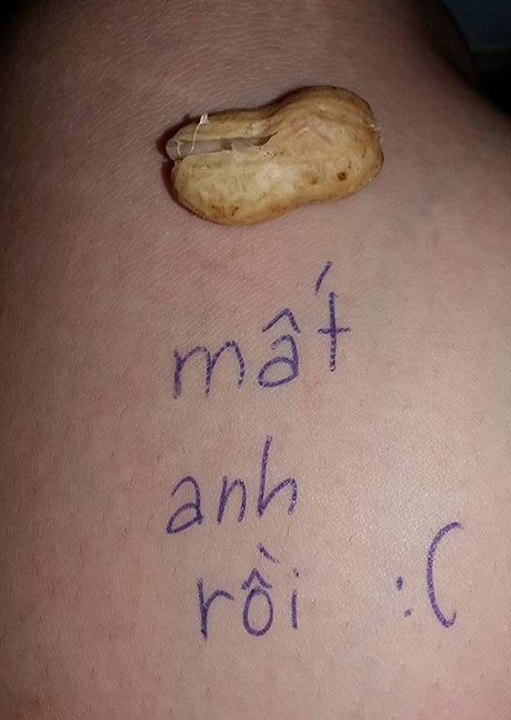 Dân mạng sốt trào lưu chế ảnh “đồng âm khác nghĩa” - 1 Ảnh chế Lạc mất anh rồi