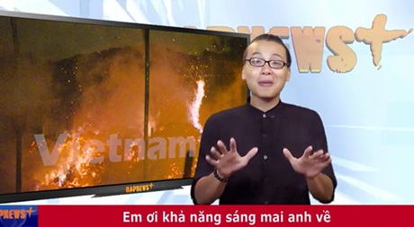 Bản rap hài hước tâm sự về nghề báo - 2 Hai MC trẻ trung của Rap News