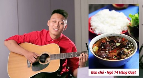 Trăm món ăn đặc sản Hà Nội vào ca khúc nhạc chế thú vị - 1 Những món đặc sản Hà Nội được điểm danh trong clip nhạc chế khiến người xem phát thèm