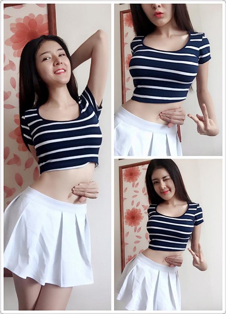 Trào lưu khoe "tay chạm rốn", đọ eo thon “đổ bộ” giới trẻ Việt - 1 Vòng eo con kiến của Lilly Luta