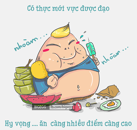 Bộ tranh vui về sĩ tử ngóng điểm thi đại học - 1 Bộ tranh vui về sĩ tử ngóng điểm thi đại học