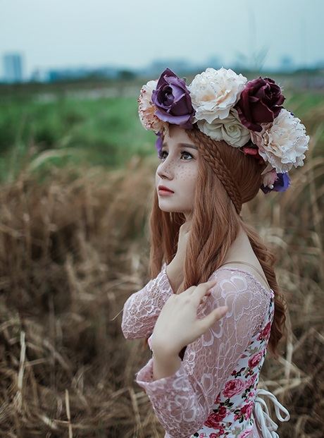 Ngắm nữ sinh Bình Định xinh như "búp bê phương Tây" - 10 Mai Châm