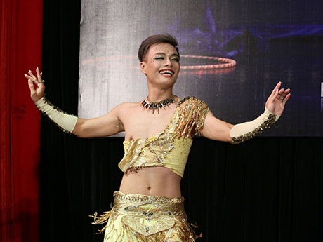 Cao Hiếu và bạn nhảy Minh Phượng xuất sắc giành giải nhất cuộc thi