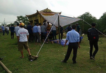 Thi thể người phụ nữ nổi trên sông Lam - 3 Hiện nạn nhân đã được người nhà nhận đưa về làm lễ an táng.