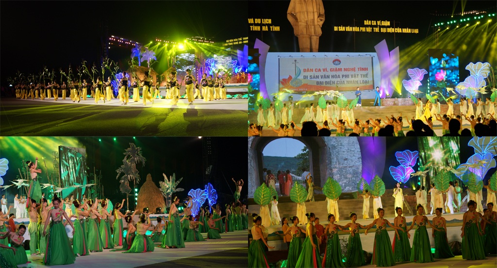 Hoạt cảnh lời Bác dặn trước lúc Người đi xa đã để lại ấn tượng.