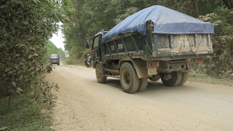 Xe nối đuôi nhau...
