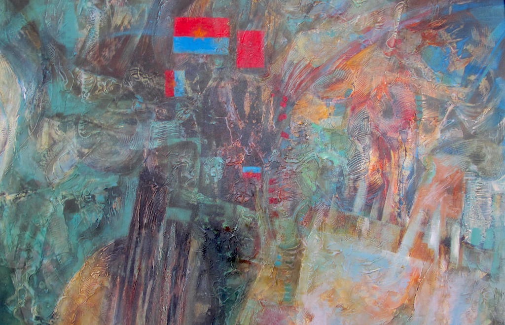 Ký ức đêm giao thừa Huế xuân 1968 (Ảnh chất liệu tổng hợp - Đặng Mậu Triết - Huế).