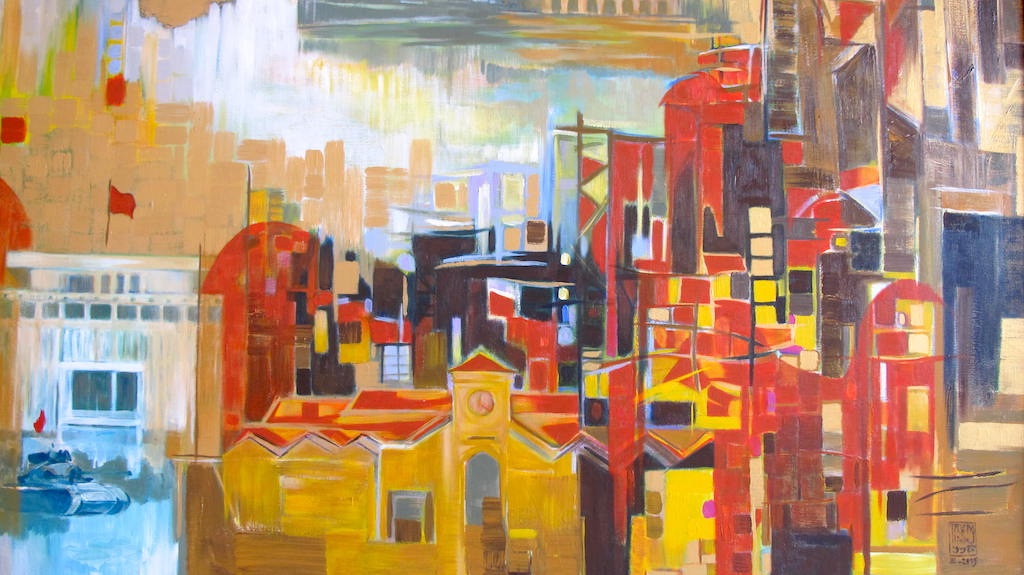 Tháng năm (chất liệu sơn dầu). 