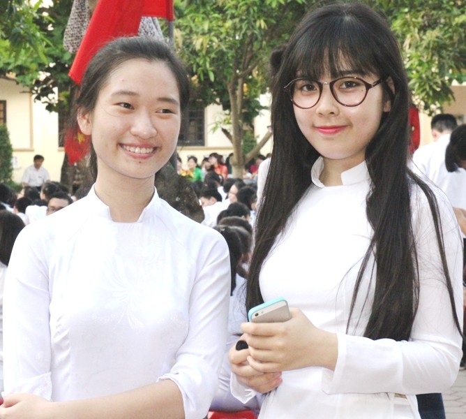 Ghi lại khoảnh khắc cuối cùng của tuổi học trò.