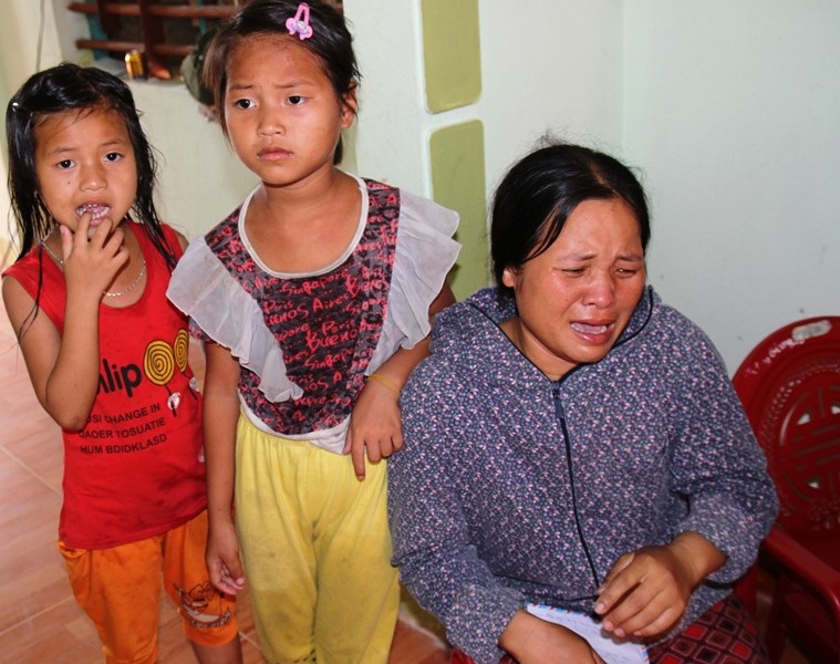 Gia đình bé Hà My vẫn lo lắng khi chưa tìm thấy thi thể con mình.