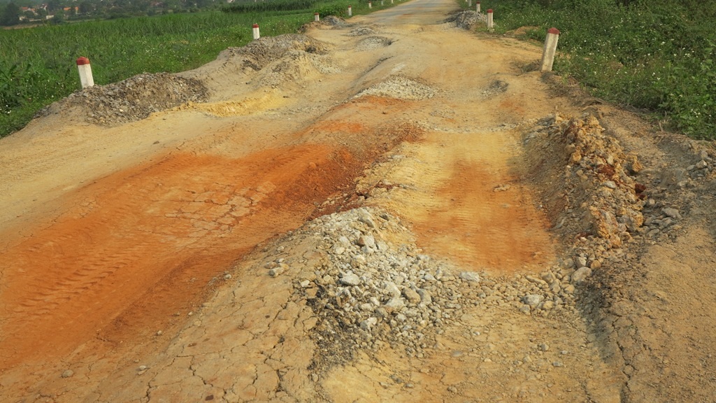 Một số điểm được bồi thêm đất mới có thể lưu thông.