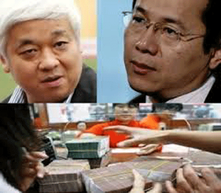 “Bóc trần” phi vụ làm ăn kinh điển của nhóm bầu Kiên - 2 2 trong số những người cầm đầu ở Ngân hàng ACB đã bị bắt.