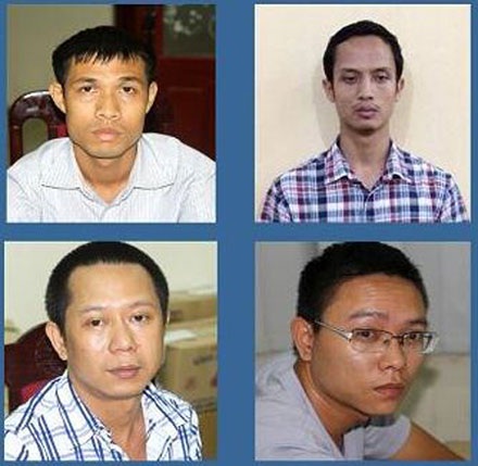 Hà Nội: Bắt 5 đối tượng lừa đảo hàng triệu đầu số thuê bao di động - 3 Các đối tượng chính hoạt động lừa đảo tại Cty Thiên Ngân.