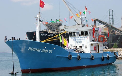 Chính phủ yêu cầu không giải ngân tràn lan gói vốn ưu đãi đóng tàu cá vỏ thép - 1 Sở hữu những chiếc tàu vỏ thép là mong ước bấy lâu của ngư dân đánh bắt thủy sản xa bờ