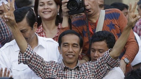 Tân Tổng thống Indonesia tuyên thệ nhậm chức - 1 Tân Tổng thống Indonesia Joko Widodo