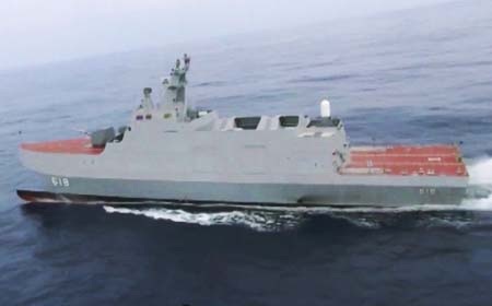 Đài Loan khoe tàu hộ vệ tàng hình - 1 Tuo Jiang có thể đạt vận tốc 38 hải lý/giờ