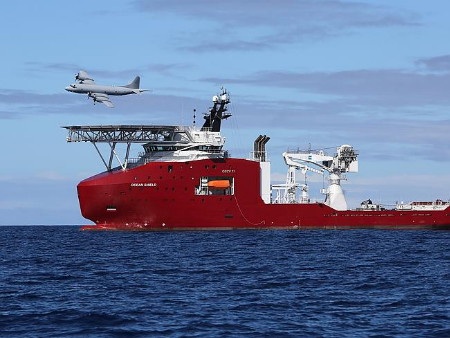 Chiến dịch tìm kiếm MH370 đã kéo dài 10 tháng (Ảnh: Hải quân Úc)
