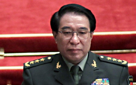 Chuyện đời thăng trầm của tướng tham nhũng Trung Quốc Từ Tài Hậu - 1 Từ Tài Hậu trong một phiên họp quốc hội Trung Quốc năm 2012 (Ảnh: EPA)