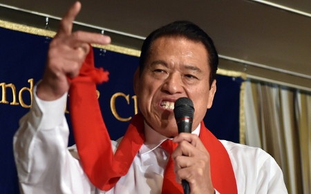 Nghị sỹ Nhật lo ngại về người ngoài hành tinh - 1 Nghị sỹ Antonio Inoki (Ảnh: