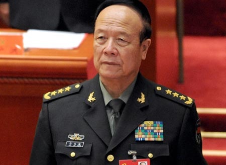 Ông Quách Bá Hùng bị cho là đứng sau một loạt vụ chạy chức lớn trong quân đội Trung Quốc (Ảnh: