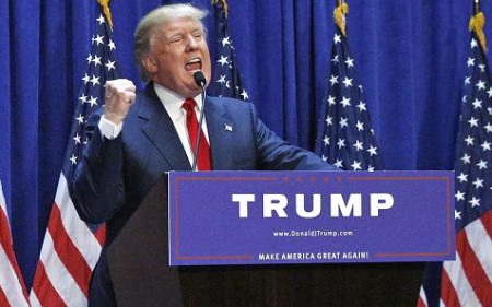 Vừa vượt ngục, trùm ma túy Mexico dọa giết ứng viên Tổng thống Mỹ - 1 Donald Trump trong chiến dịch vận động tranh cử (Ảnh: NBC)