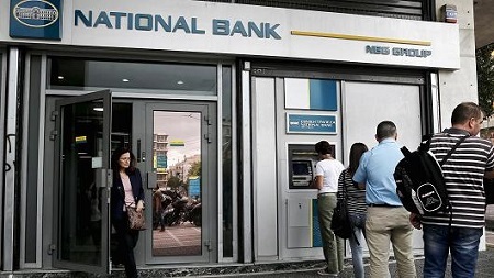 Hy Lạp nhận cứu trợ 7 tỷ Euro, ngân hàng sắp mở cửa trở lại - 1 Các ngân hàng Hy Lạp sắp mở cửa trở lại sau gần 3 tuần đóng cửa (Ảnh:
