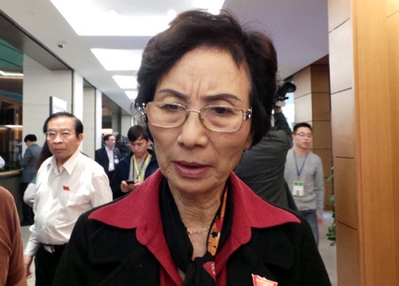 Đại biểu Bùi Thị An mong lãnh đạo có phiếu tín nhiệm thấp nỗ lực hơn nữa trong công việc