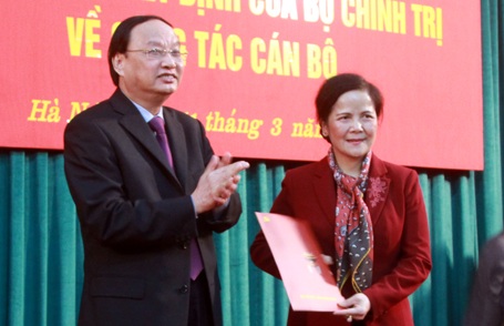 Bà Ngô Thị Doãn Thanh nhận nhiệm vụ mới
