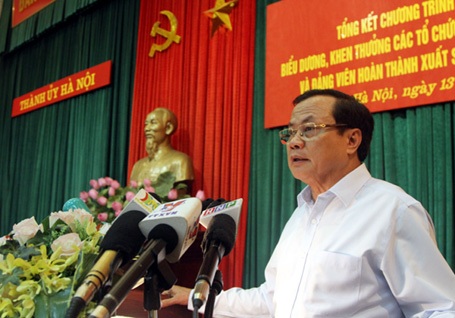 Bí thư Hà Nội: Người thiếu bản lĩnh, ngại khó không xứng đáng là lãnh đạo - 1 Ông Phạm Quang Nghị cho biết, lãnh đạo thành phố không ngại nghe phê bình