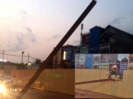 Hà Nội: Dồn dập tai nạn tại những dự án đường sắt đô thị - 4 Hà Nội: Đường sắt trên cao dính tai nạn dồn dập