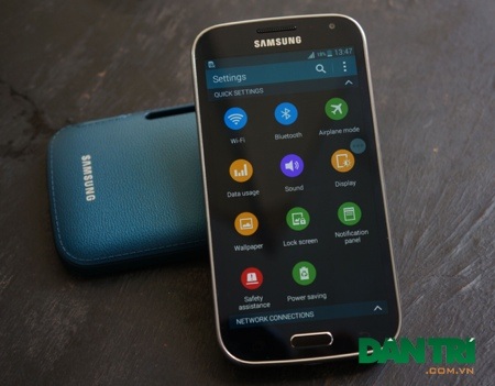 Cận cảnh Galaxy K Zoom đầu tiên tại Việt Nam - 15 Giao diện cài đặt khá tương đồng với Galaxy S5