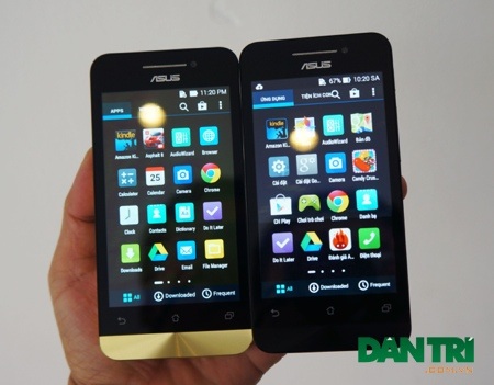 PadFone mini đọ dáng cùng Zenfone 4 tại Việt Nam - 12 Giao diện sử dụng giống nhau.