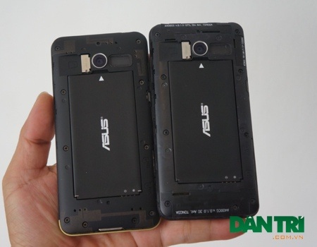 PadFone mini đọ dáng cùng Zenfone 4 tại Việt Nam - 16 Và có thể tháo rời nắp lưng.