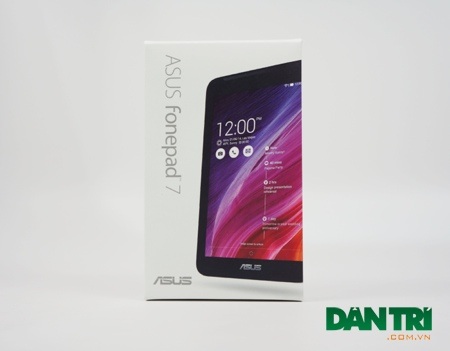 Cận cảnh chiếc tablet nghe gọi, lướt web giá 3 triệu đồng của Asus - 1 Cận cảnh hộp đựng FonePad 7 chính hãng