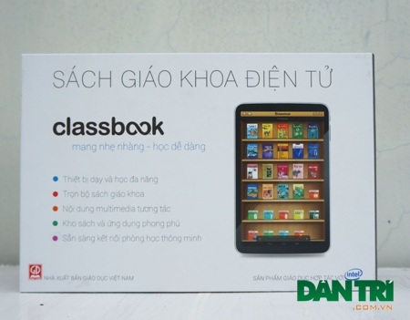 Đập hộp sách giáo khoa điện tử Classbook giá 5,8 triệu đồng - 2 Toàn bộ hộp đựng sản phẩm