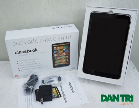 Đập hộp sách giáo khoa điện tử Classbook giá 5,8 triệu đồng - 1 Đập hộp sách giáo khoa điện tử Classbook giá 4,8 triệu đồng