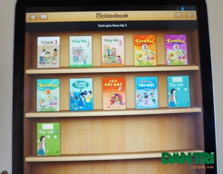 Đập hộp sách giáo khoa điện tử Classbook giá 5,8 triệu đồng - 14 Truy cập vào sách giáo khoa lớp 3