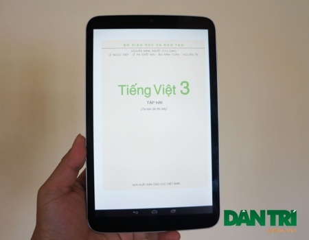 Đập hộp sách giáo khoa điện tử Classbook giá 5,8 triệu đồng - 15 Nội dung thể hiện rõ ràng