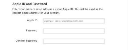 Hướng dẫn cách tạo tài khoản iCloud trước nạn lừa đảo và khoá iPhone - 2 Ở mục Name, người dùng cần điền vào ô trống với Tên, tên lót và họ của mình