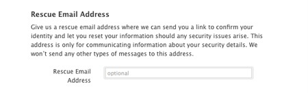 Hướng dẫn cách tạo tài khoản iCloud trước nạn lừa đảo và khoá iPhone - 5 Và Email thay thế trong trường hợp quên tài khoản và email
cũ