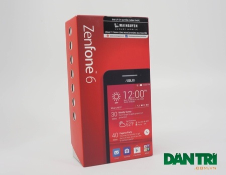 Zenfone 6 - phablet giá rẻ của Asus đã lên kệ thị trường Việt - 2 Toàn bộ hộp đựng Zenfone 6 tương đồng như các mẫu Zenfone trước đó