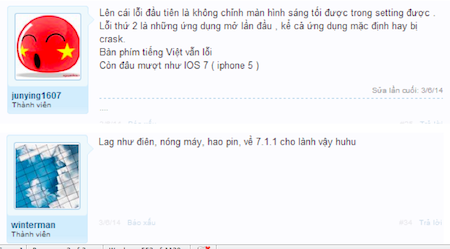 iOS 8 nhiều lỗi, iFan Việt "cầu cứu" chuyên gia giúp quay về iOS 7 - 3 iOS 8 nhiều lỗi, iFan Việt cầu cứu chuyên gia giúp quay về iOS 7