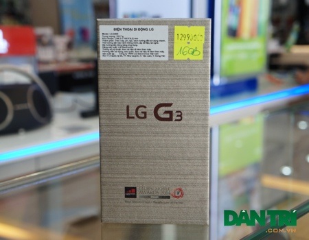 Đập hộp LG G3 phiên bản 16 GB giá 12,9 triệu đồng - 2 Hộp đựng sản phẩm
